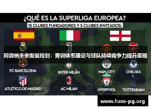 阿森纳未来发展规划：青训体系建设与球队持续竞争力提升策略